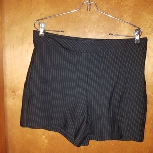 Pinstripe shorts